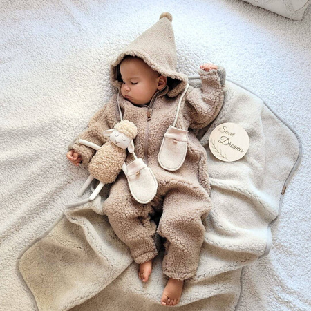 Zaffiro - Kombinezon wełniany Nevada - Brown