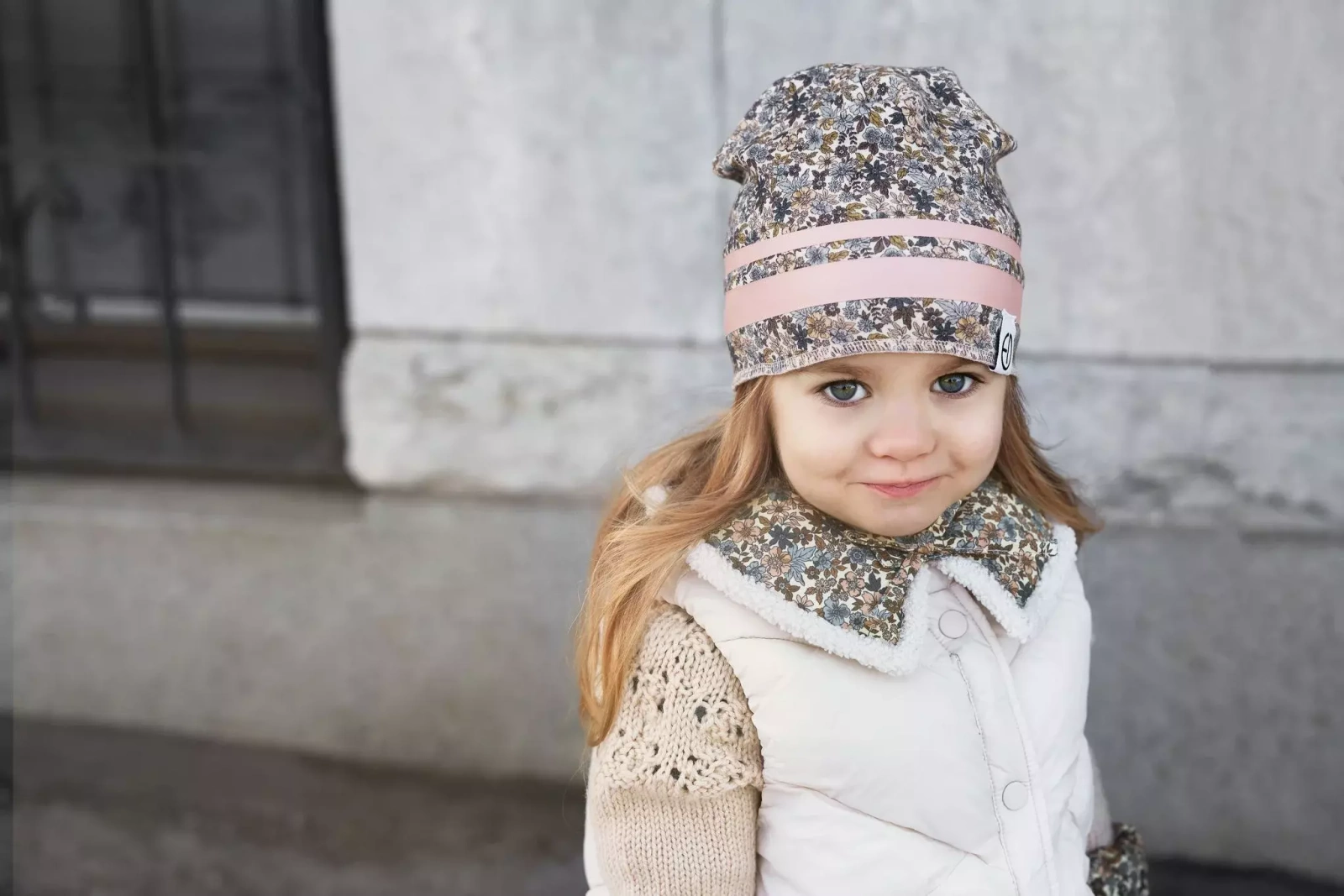 Elodie Details - Czapka - Blue Garden-6-12 m-cy