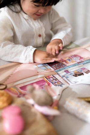 Little Dutch Naklejki wielokrotnego użytku Rosa & Friends