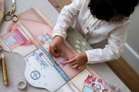 Little Dutch Naklejki wielokrotnego użytku Rosa & Friends