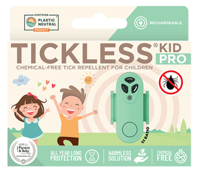 Tickless - Urządzenie chroniące przed kleszczami KID PRO - Mentha Green