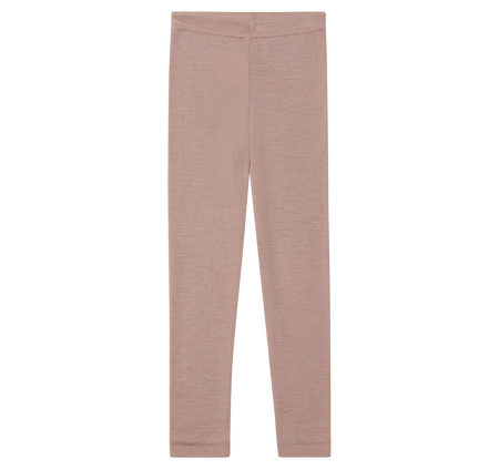 Engel Natur - Legginsy z wełny i jedwabiu - Dusty rose