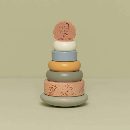 Little Dutch Piramida Little Farm FSC LD7142