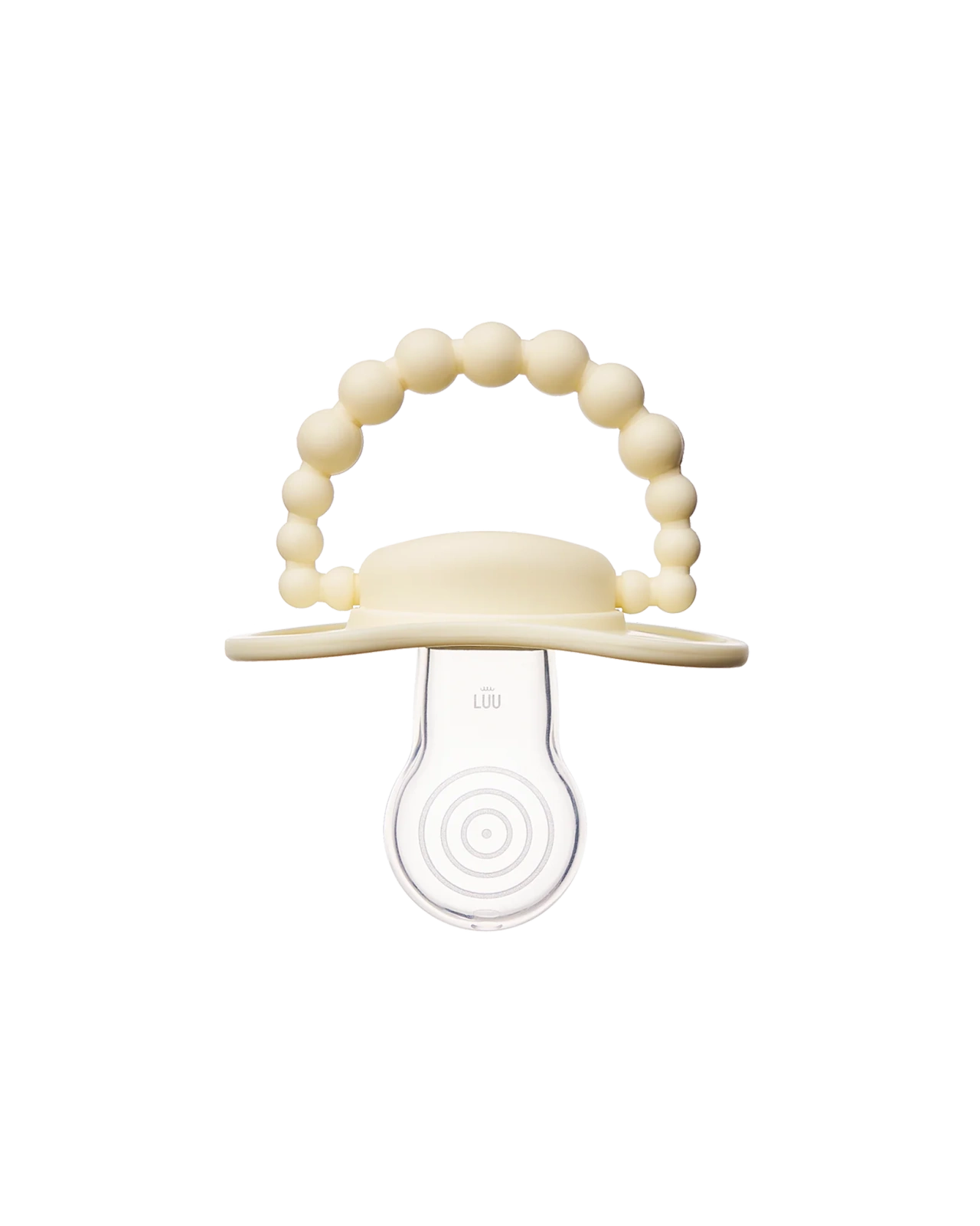 LUU Kids - Smoczek pozycjonujący - Creamy Lemon