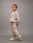 Mini Rodini Bluza Clover Emb z zamkiem błyskawicznym