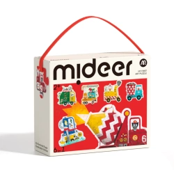 Mideer - Moje pierwsze puzzle - Maszyny budowalne 6w1