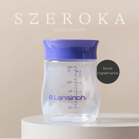 Lansinoh  - Butelki do przechowywania pokarmu – zestaw 4 sztuki
