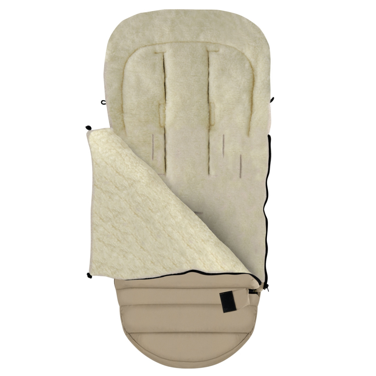 Zaffiro - Regulowany śpiwór iGrow Nordico - Beige