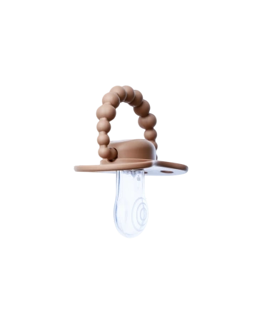 LUU Kids - Smoczek pozycjonujący - Milk Hazelnut
