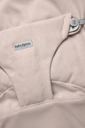 BABYBJORN - leżaczek BLISS WOVEN - Jasny Róż melanż
