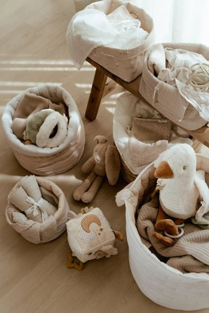 Little Dutch Otulacz muślinowy 120 x 120 cm Little Goose