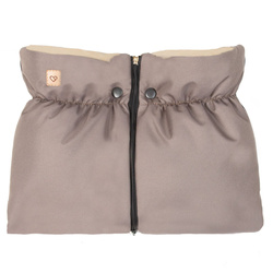 Zaffiro - Mufka do wózka Nordico - Taupe