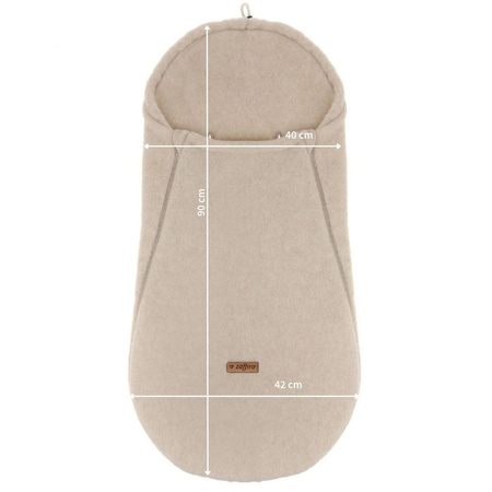 Zaffiro - Śpiworek Mini 0-18 miesięcy Wełna premium - Beżowy