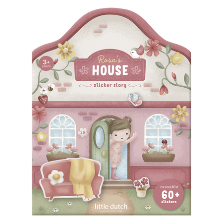 Little Dutch Naklejki wielokrotnego użytku Rosa & Friends