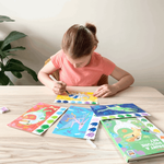 Tiger Tribe Przenośne Kolorowanki Wodne – Dinozaury