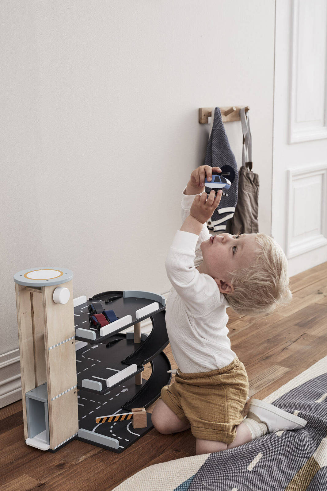 Kids Concept Aiden Parking Drewniany