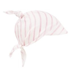 Samiboo - Bambusowa chustka z daszkiem - Saint-Tropez Pink Paski