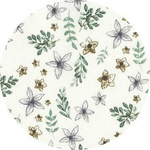 ALVI - Śpiworek niemowlęcy Baby-Mäxchen 3-elementowy Petit Fleurs 2.5 TOG