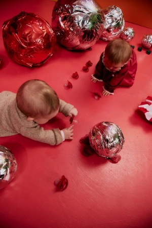 LUU Kids - Smoczki pozycjonujące 2szt. - Holy Green i Santa Red