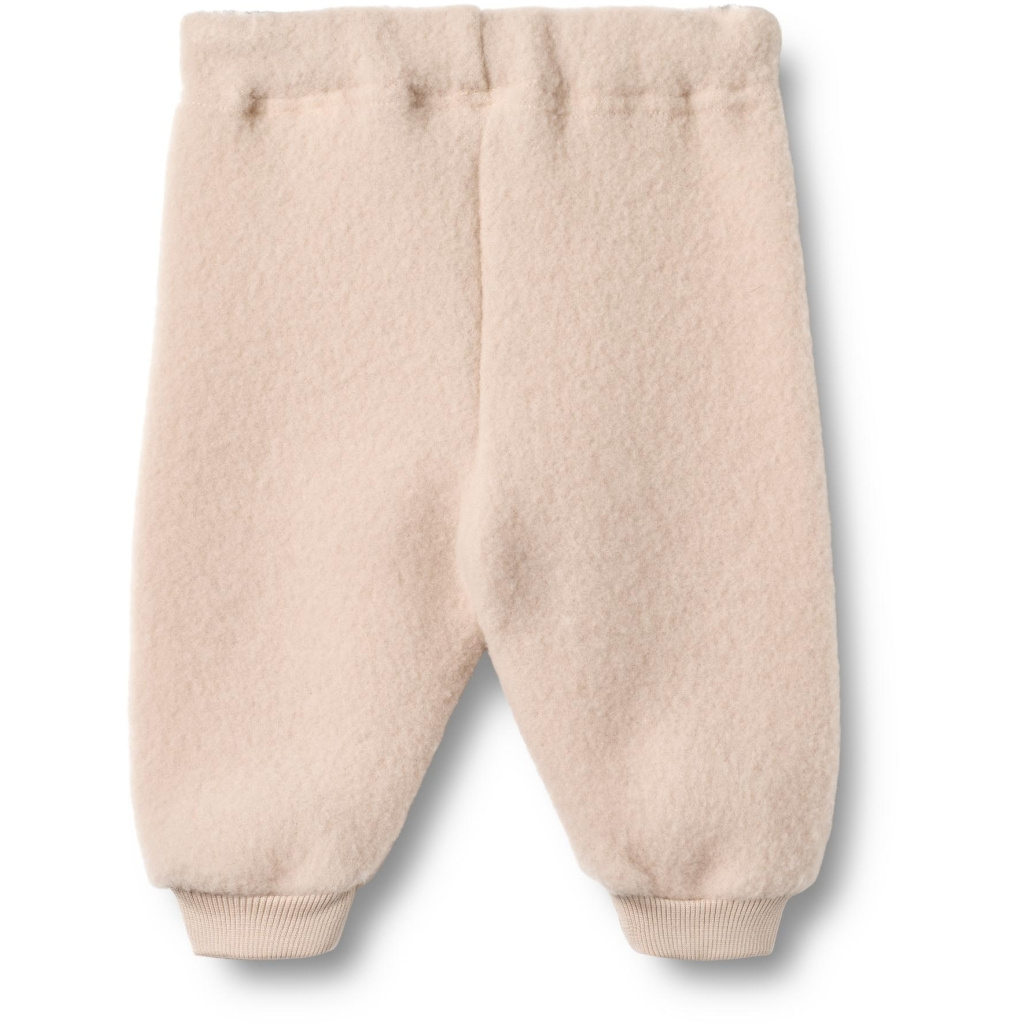 Wheat - Spodnie z wełny merino Kinnie - Pale lilac
