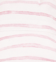 Samiboo - Prześcieradło bambusowe do gondoli - Saint-Tropez Pink Paski