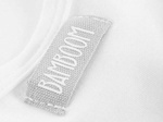 Body bambusowe bez rękawów Białe 18-24m BAMBOOM