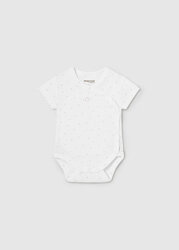 Mayoral - Body krótki rękaw 1-2m - White-pink