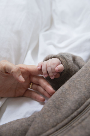Engel Natur - Kombinezon z wełny merino z suwakiem - Walnuss Melange