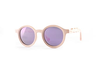 OLIVIO & CO - Okulary przeciwsłoneczne z polaryzacją Oval 1-3 lata - Coral Blush