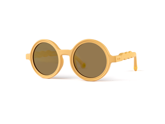 OLIVIO & CO - Okulary przeciwsłoneczne z polaryzacją Round 1-3 lata - Desert Sand