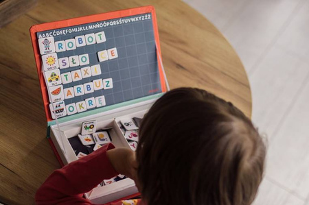 Janod - Magnetibook Magnetyczna układanka - Polski Alfabet