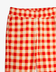 Mini Rodini Spodnie polarowe w kratę Gingham