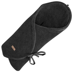 Zaffiro - Otulacz wełniany Sierra 0-12m - Anthracite