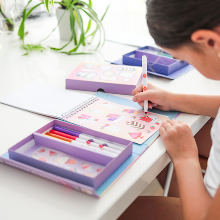 Tiger Tribe Zestaw Kreatywny Pachnące Naklejki