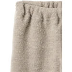 Wheat - Spodnie z wełny merino Kinnie - Khaki melange