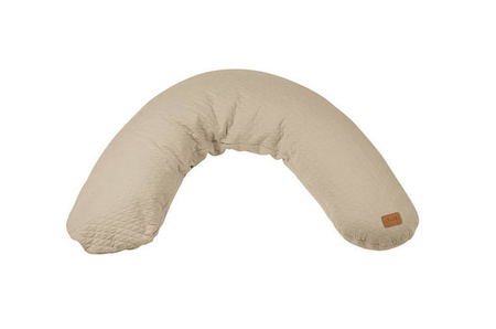 Beaba Ergonomiczna poduszka rogal dla kobiet w ciąży i karmiących Big Flopsy ™ Fleur de coton Linen