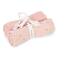 Little Dutch Otulacze muślinowe 70 x 70 cm (2 szt.) Pure Blossom