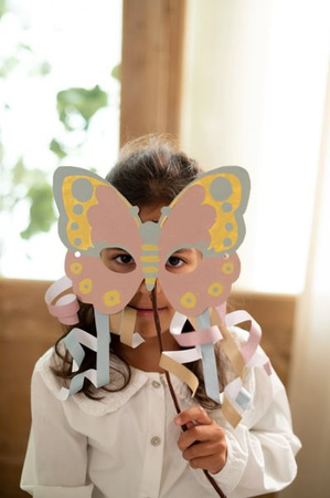 Little Dutch Kreatywny zeszyt z nożyczkami Rosa & Friends