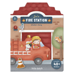 Little Dutch Naklejki wielokrotnego użytku Jim & Friends