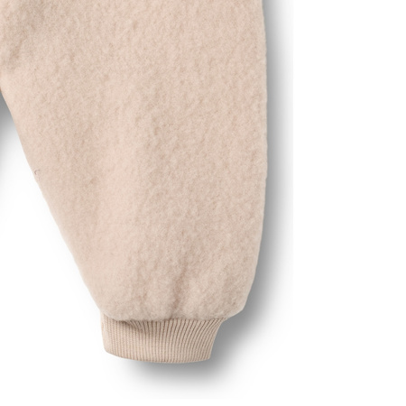 Wheat - Spodnie z wełny merino Kinnie - Pale lilac