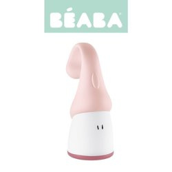 BEABA - Lampka nocna LED przenośna z latarką Pixie 90h świecenia - Pink