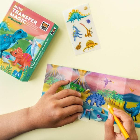 Tiger Tribe Zestaw z Folią Transferową - Dinozury
