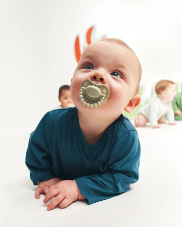 LUU Kids - Smoczek pozycjonujący - Seaside Grass