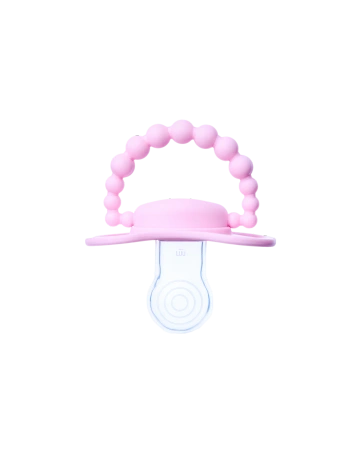 Smoczek pozycjonujący LUU Kids Pink A Boo