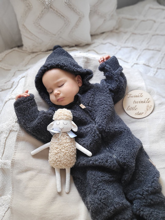 Koc bawełniany Oslo  ecru