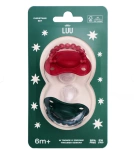 LUU Kids - Smoczki pozycjonujące 2szt. - Holy Green i Santa Red