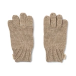 Wheat - Rękawiczki z palcami Bobbe - Grey camel melange