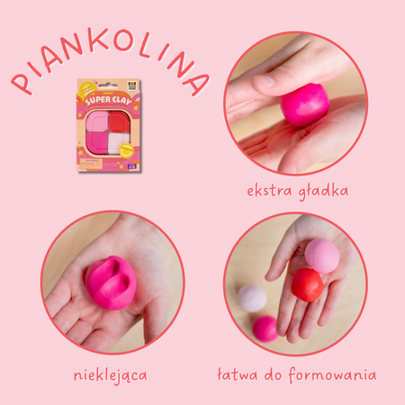 Tiger Tribe Piankolina - Tęczowy Zachód (Różowy + Czerwony)