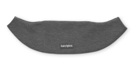 BABYBJORN - śliniaczek do nosidełka BABYBJORN MINI/MOVE,  Jersey Ciemny Szary