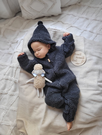 Koc bawełniany Oslo  ecru